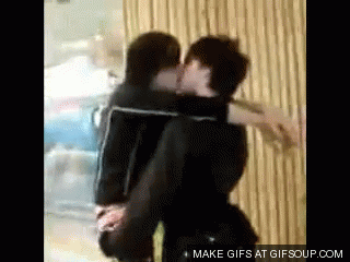 Teen Emo Boys Kissing